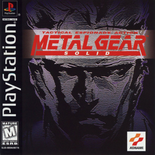 Metal Gear Solid (USA) (Disc 1) (Rev 1) Cover